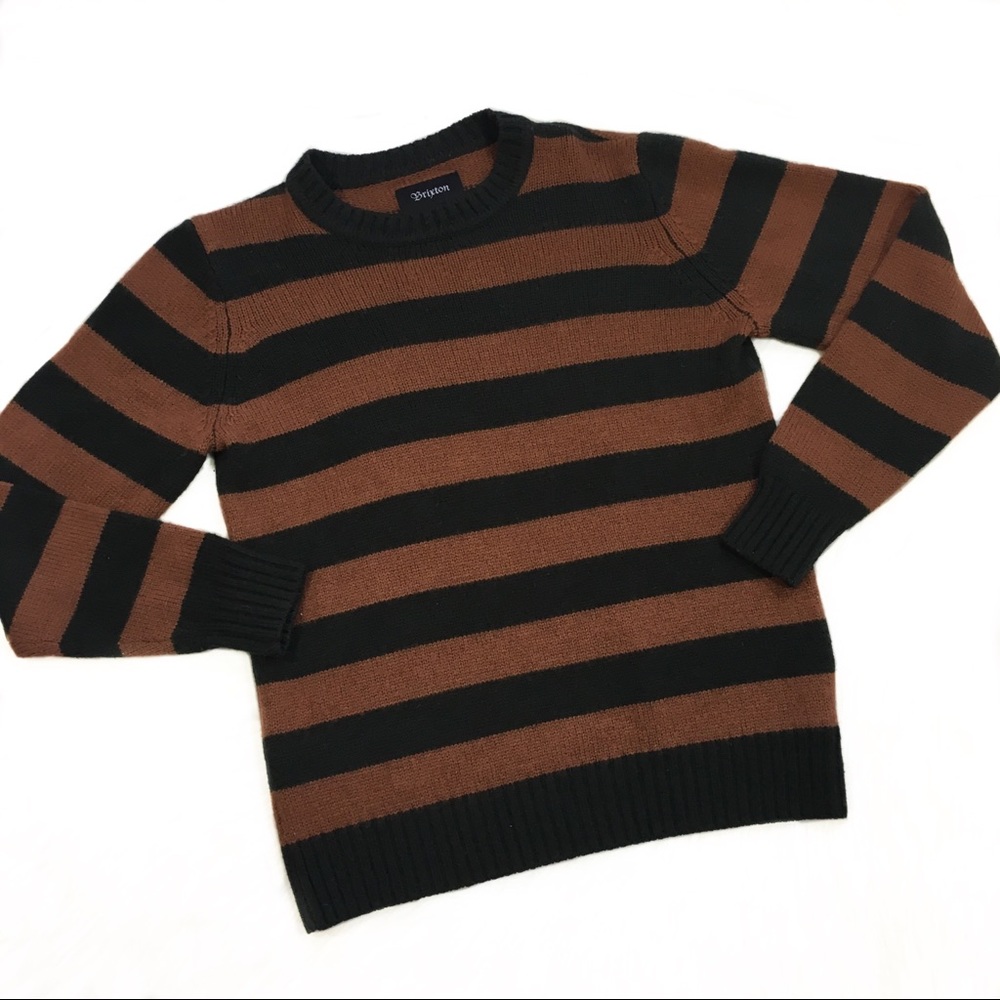 Brixton Striped Wool Sweater